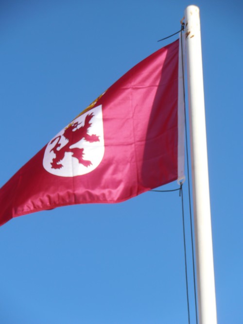 Bandera de León, España