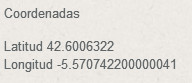 Coordenadas GPS del Hotel Restaurante Boccalino, en notación decimal