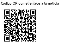 Imagen con la captura del código QR en la noticia "The million dollar homepage, la versión leonesa" que contiene el enlace a la página