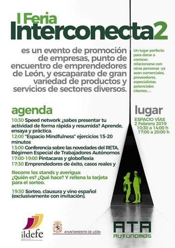 I Feria Interconecta2, 2 de Febrero de 2019, León