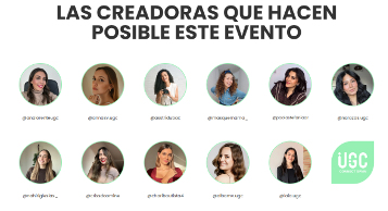 Creadoras que hacen posible el evento, UGC Connect Spain 2025 Creadoras que hacen posible el evento, UGC Connect Spain 2025